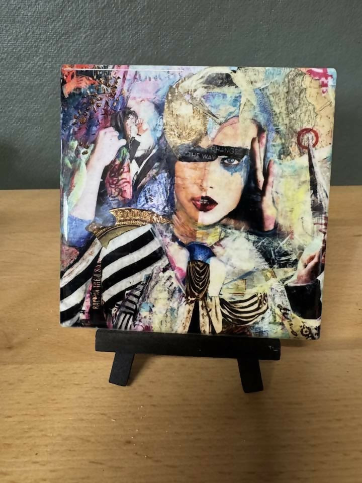 Change The Way Art Tile/Roller Coaster