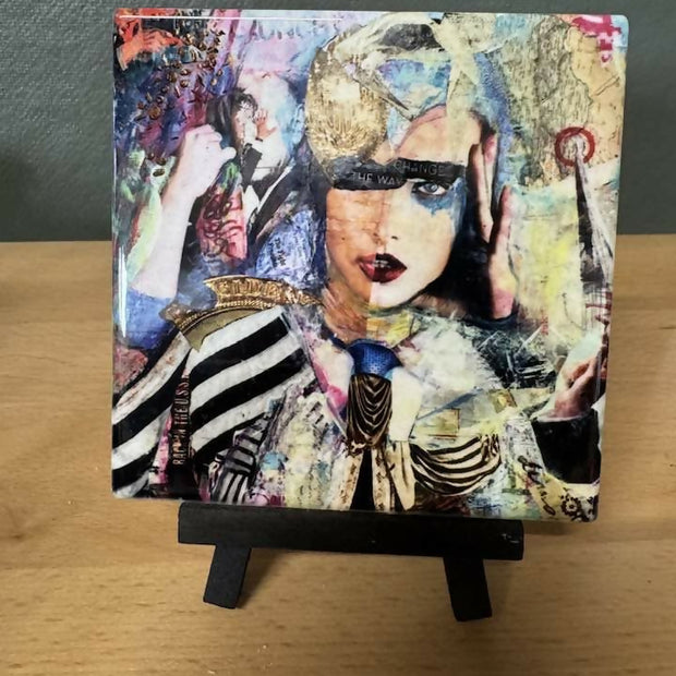 Change The Way Art Tile/Roller Coaster