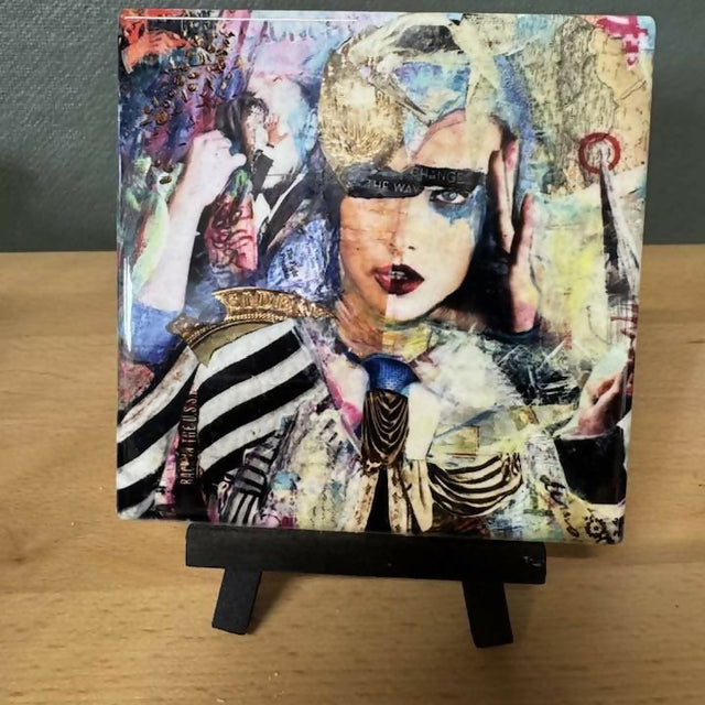 Change The Way Art Tile/Roller Coaster
