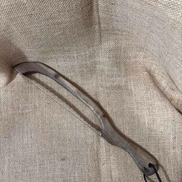 Black Walnut bow knife (bagel knife/sourdough knife)