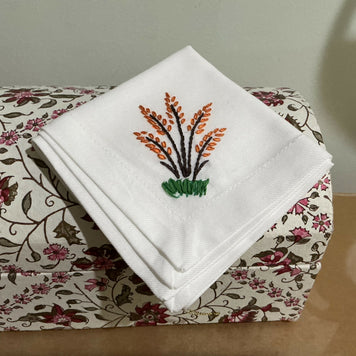 Wheat with grass, small kitchen towel