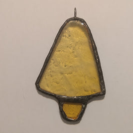 Recycled Stained Glass Bell