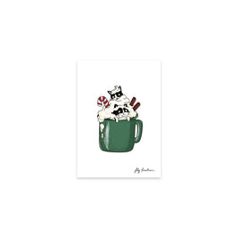 5”x7” Art Print, Mi & Wal