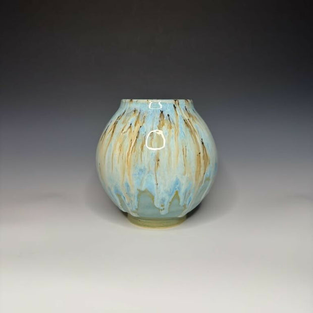 Drippy Moon Jar Vase