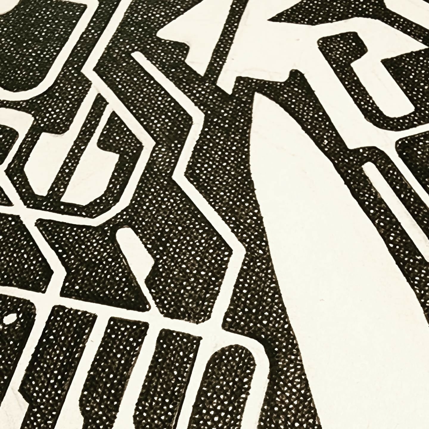 "Trolling the Comments" - ink drawing