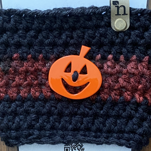 Coffee Cozy - Jack-O-Lantern