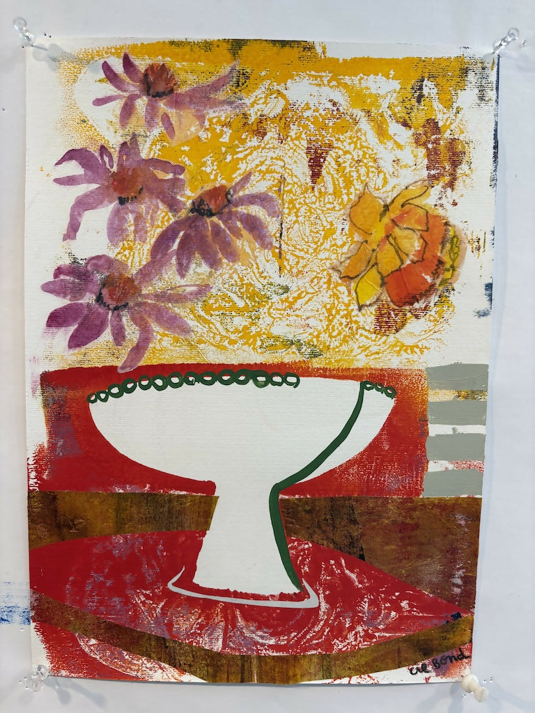 Beaded and Footed