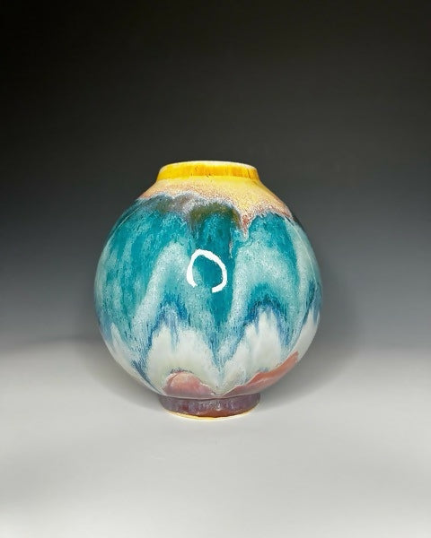 Beach Vibes Moon Jar Vase