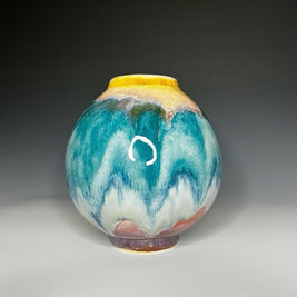 Beach Vibes Moon Jar Vase