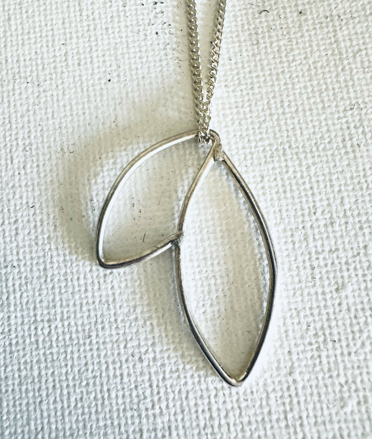 Heart or Leaf pendant SS