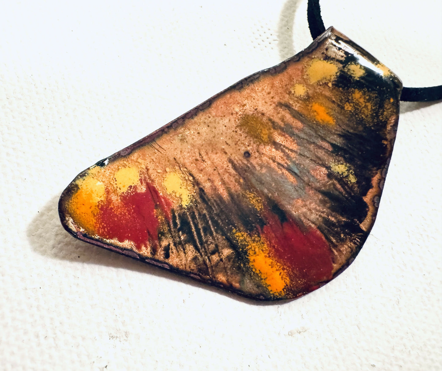 Enamel pendants