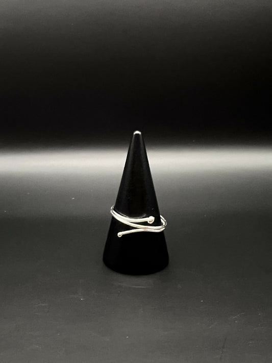 Fine Silver Wrap Rings