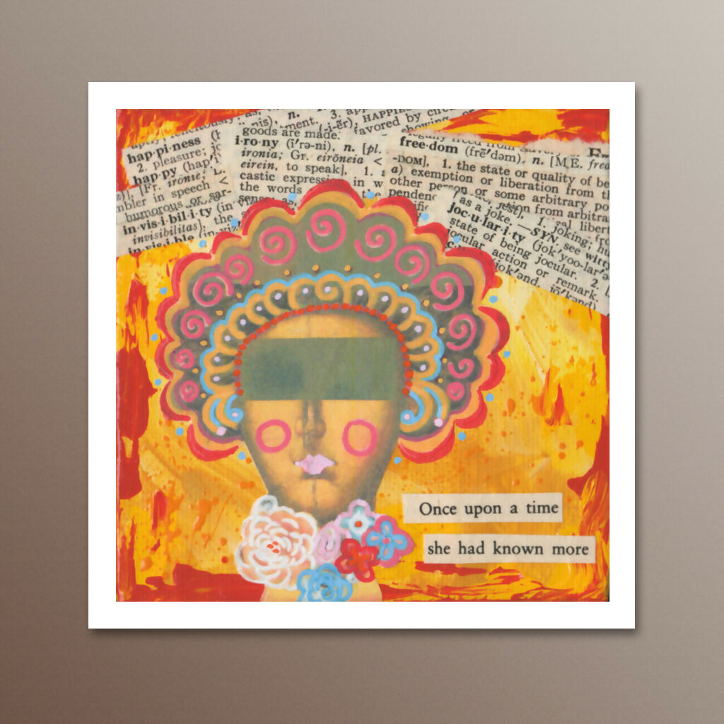 Retold Stories Square Note Cards • 4pk (Blank Inside)