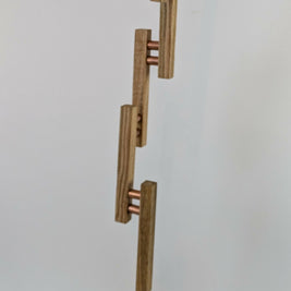 Red_White Oak + Copper Sculpture (Nov 2024) - 2