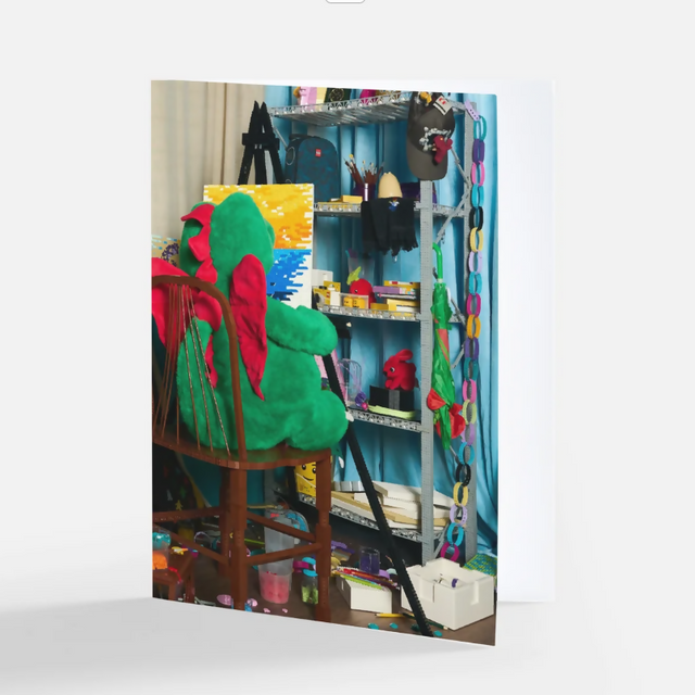 LEGO Art Studio Greeting Card