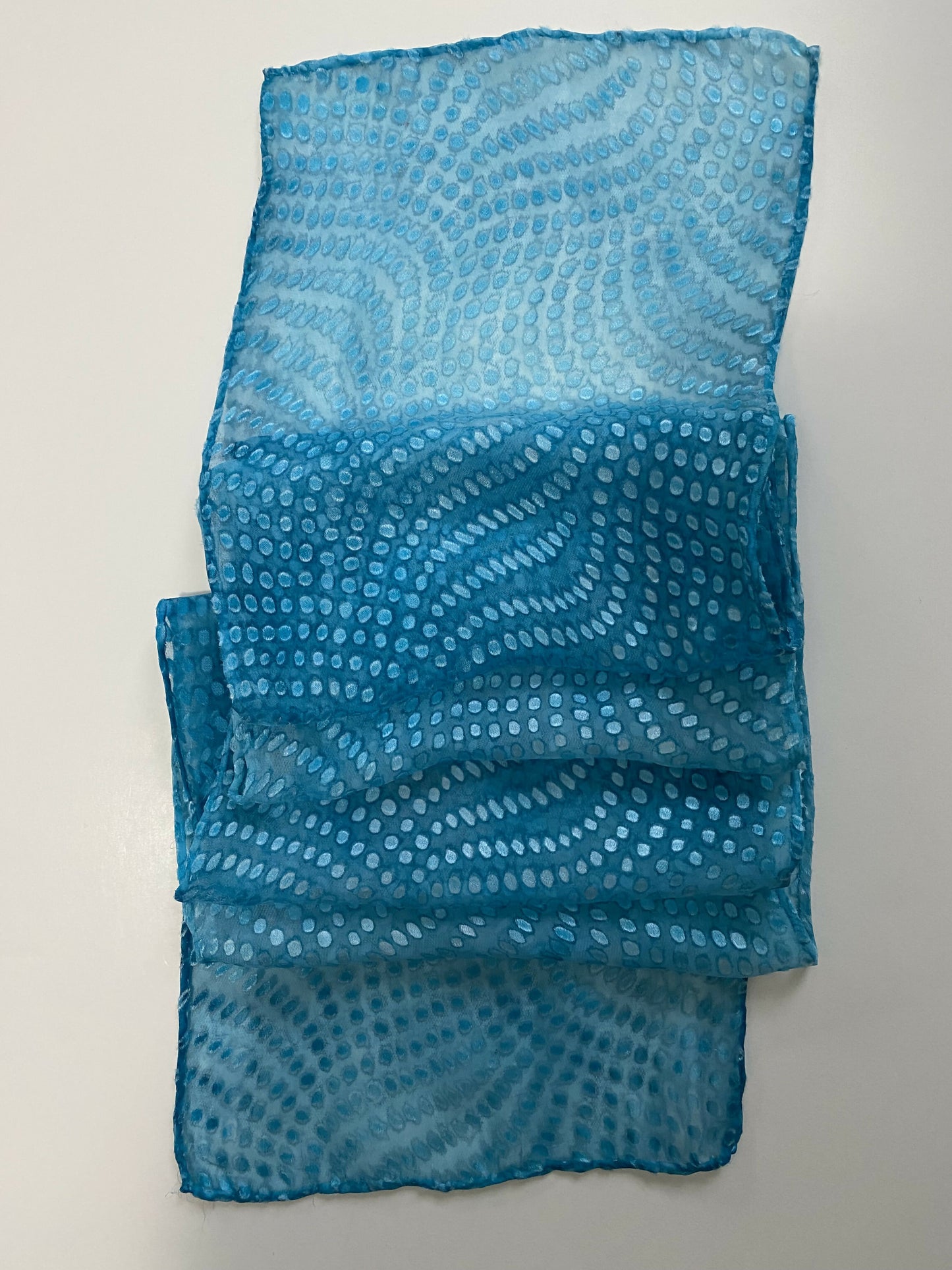 devore scarf: dot pattern assorted