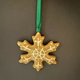 snowflake ornament