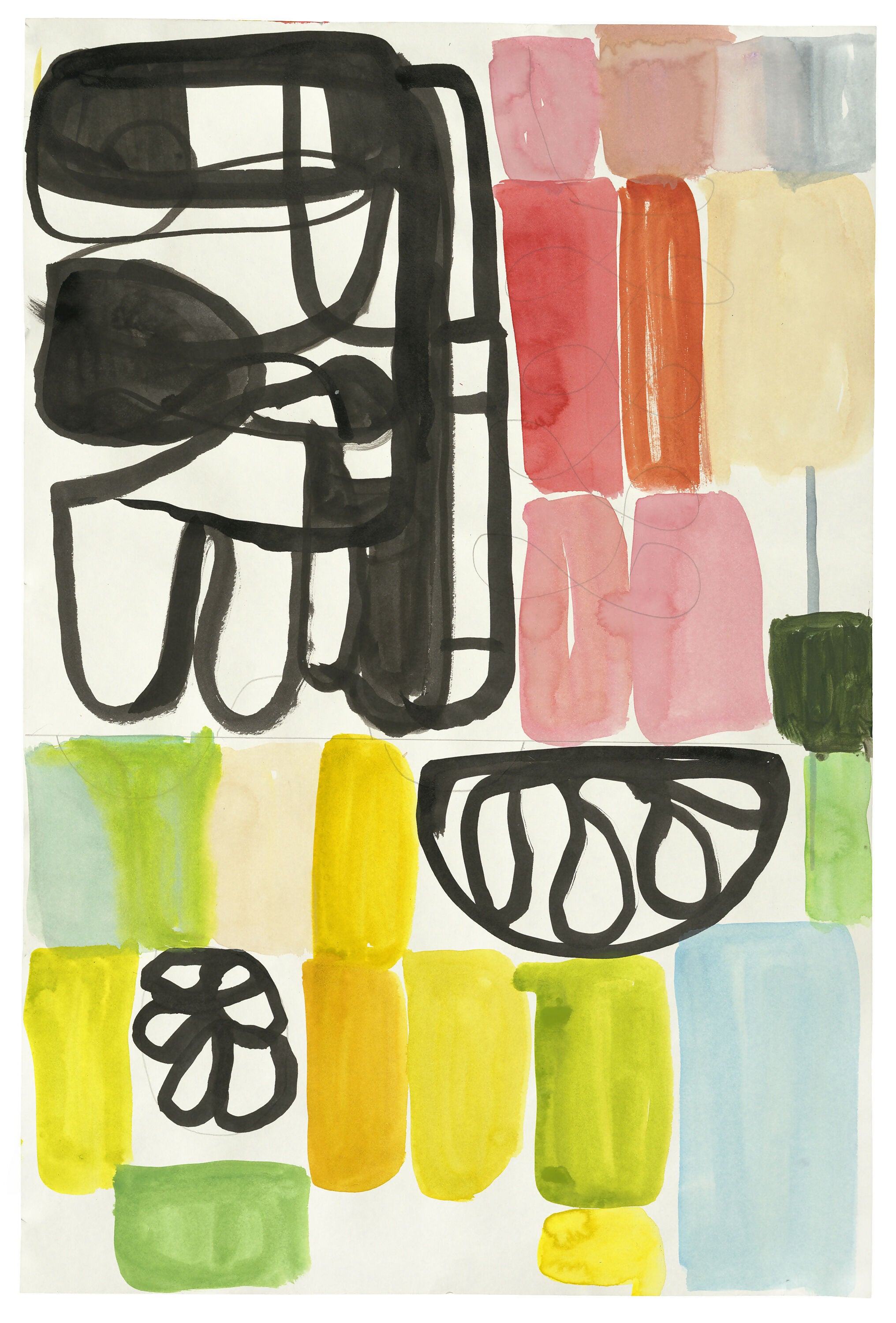 DeborahNewmark_Surprise_ me_WatercolorPencilOnPaper_12x18_2023_DCS8711