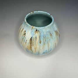 Drippy Moon Jar Vase
