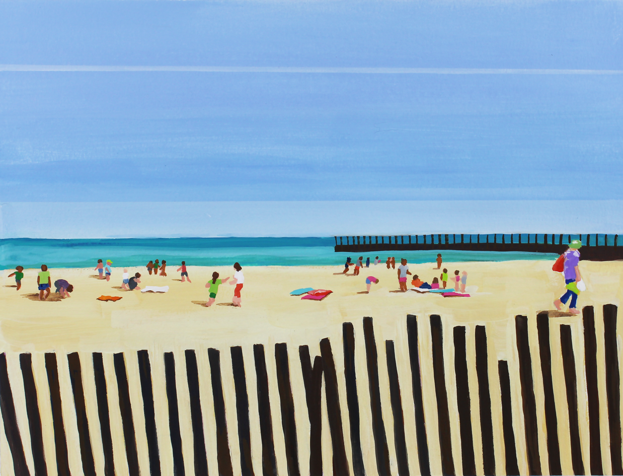 Evanston Scenes by Kathy Halper Set of 4 Notecards