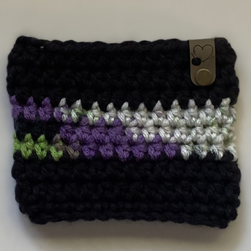 The Spooky Stripe Cup Cozy