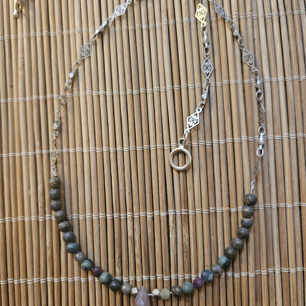 19" Beaded Necklace