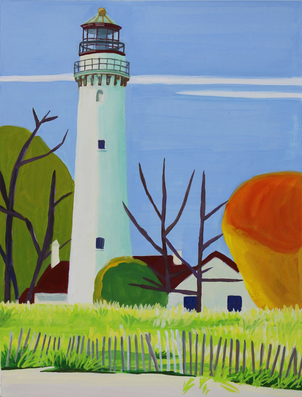 Evanston Scenes by Kathy Halper Set of 4 Notecards