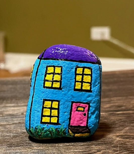 Gnome Home, large: Blue Two-flat