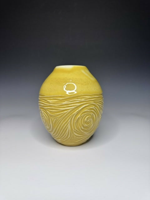 Waves of Roses Bud Vase