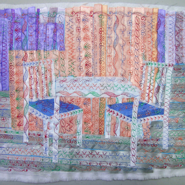Ribbon White TableChairs