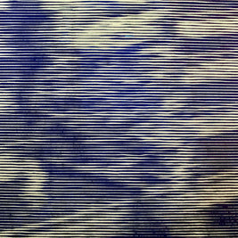 Woman Descending the Staircase / Gerhard Richter Inspired / Moire Test 04 | Linocut Print | Wall Art
