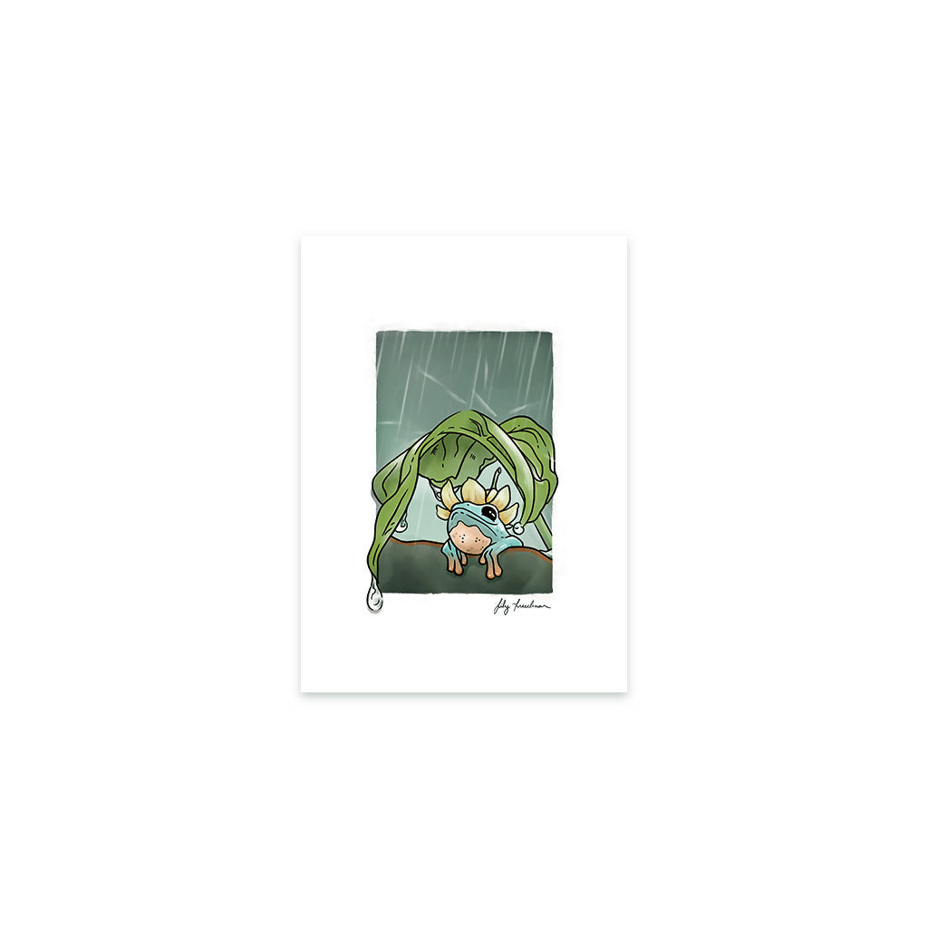5”x7” Art Print, Rain Frog