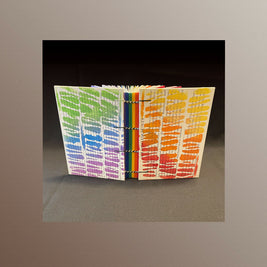 Pride Rainbow Handmade Book