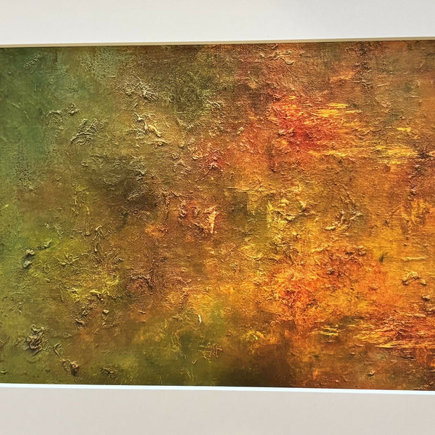 reflection of light in wooden frame