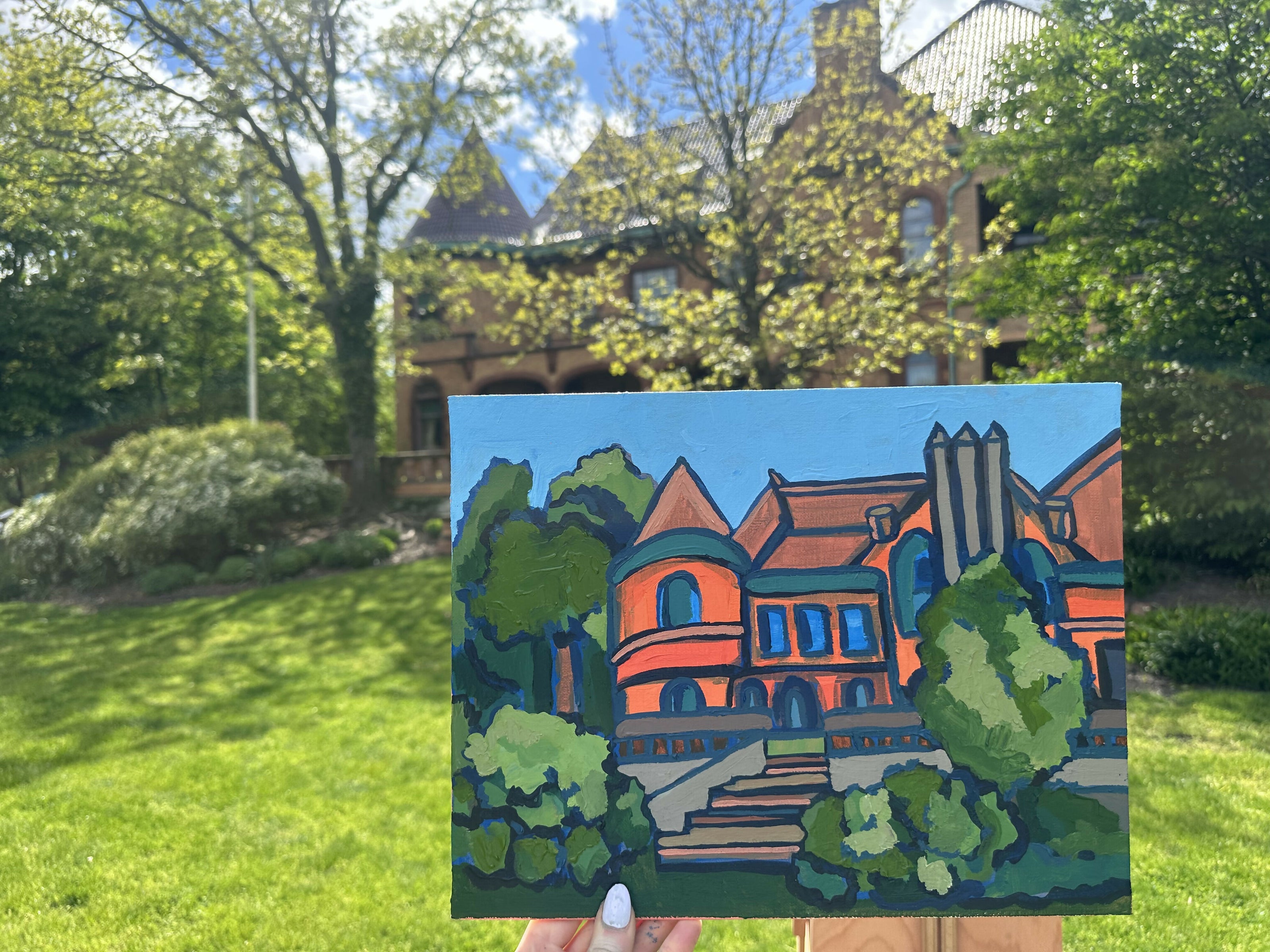 Evanston in May