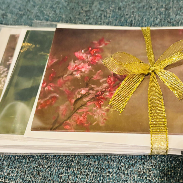 blank folded postcard set of 5