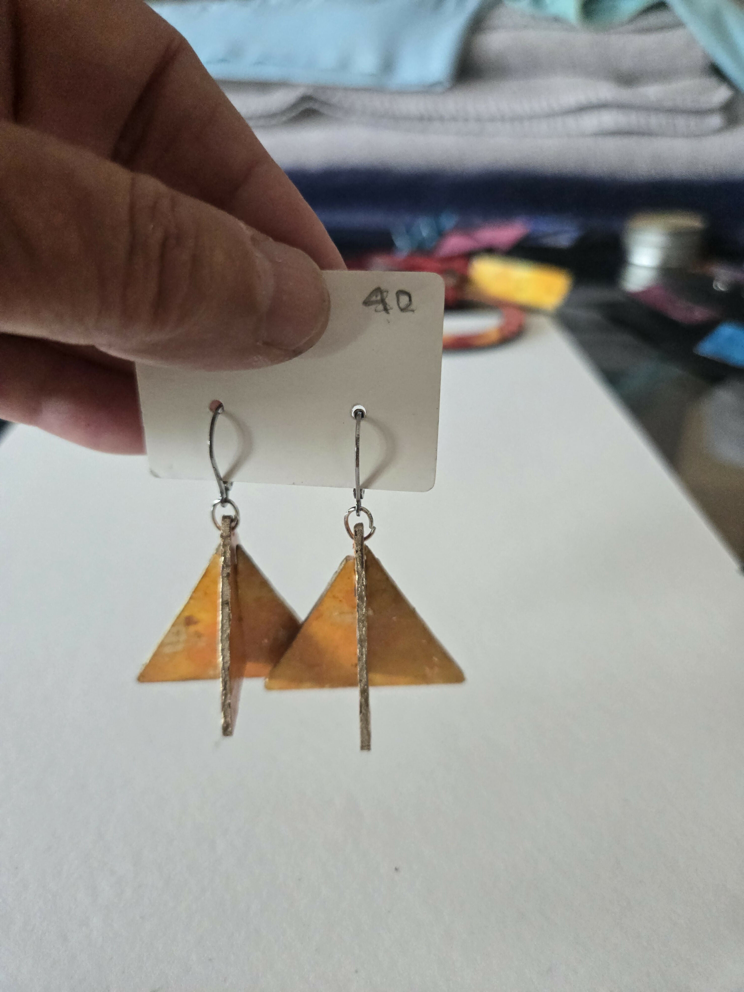 3D earrings