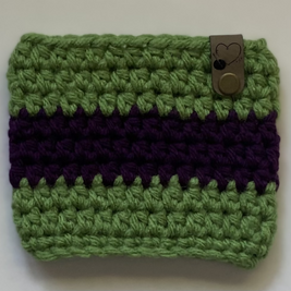 The Spooky Stripe Cup Cozy