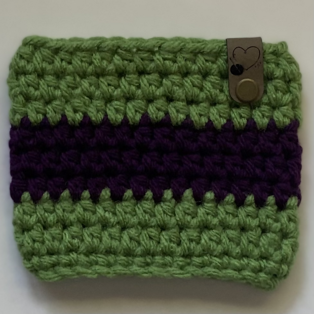 The Spooky Stripe Cup Cozy