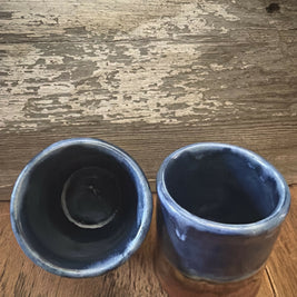 Copper& Blue wine cups