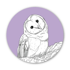 3” Art Sticker, Owl