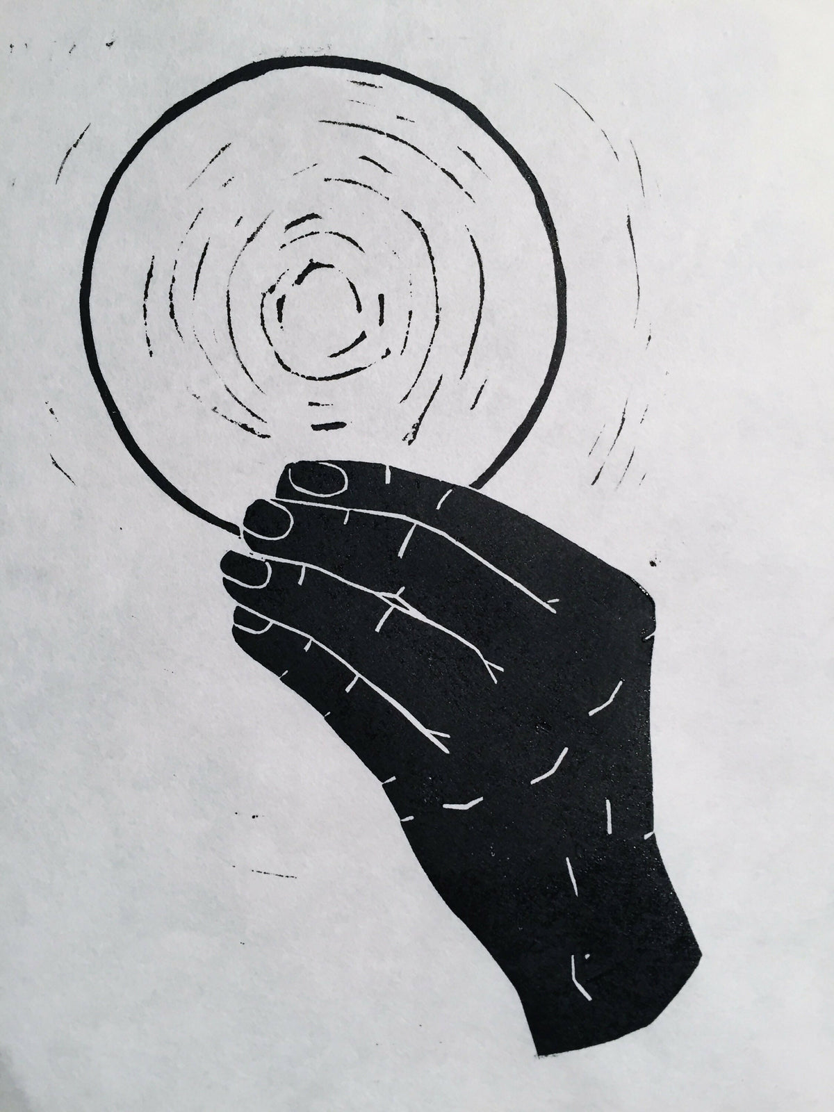 Body of Christ | Linocut Print | Wall Art
