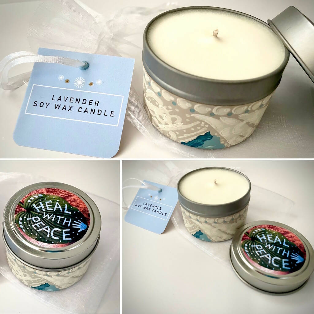 Heal with Peace 4.6 oz. Soy Wax Candles