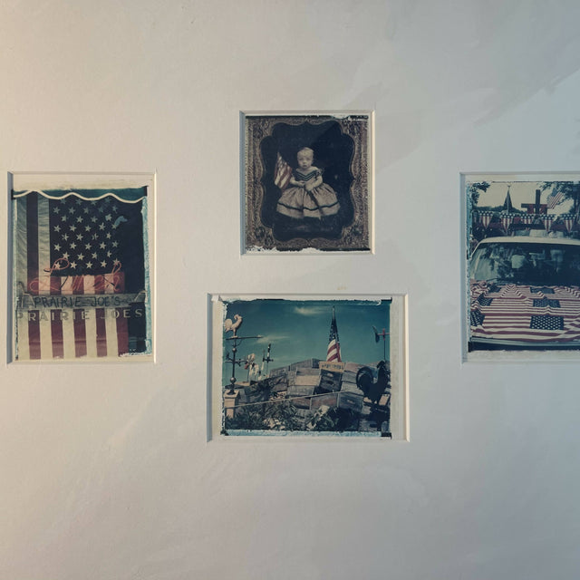 MURPHY BIN ART/ 4 polaroid transfers