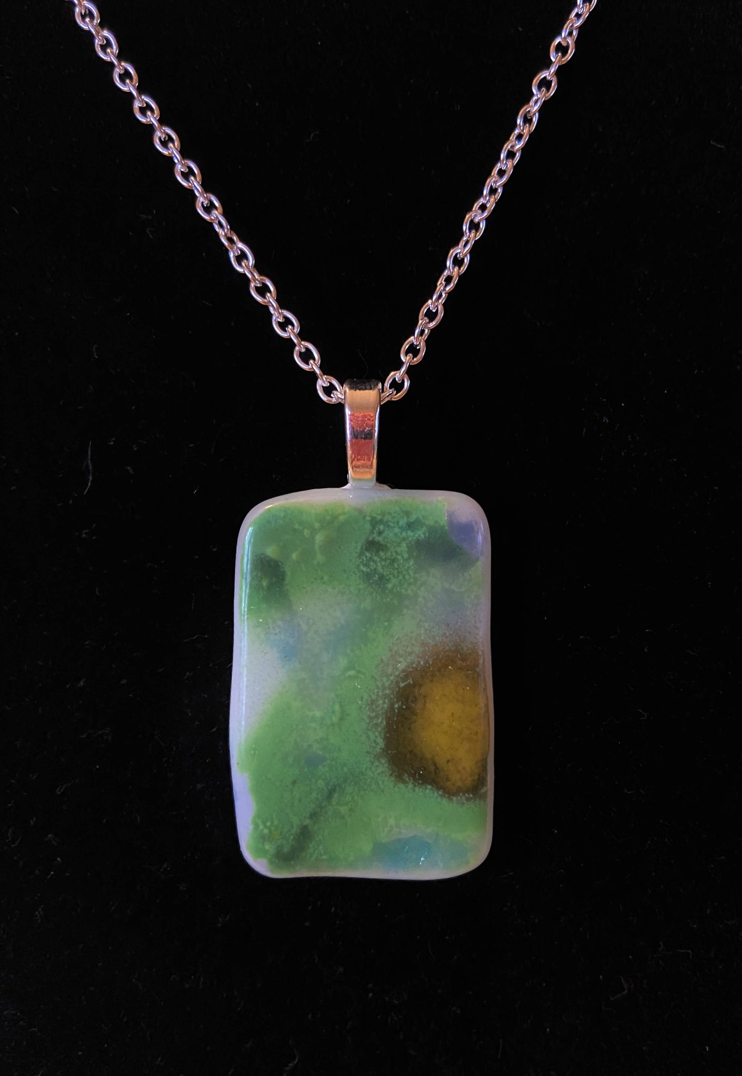 Glass Necklace 18”