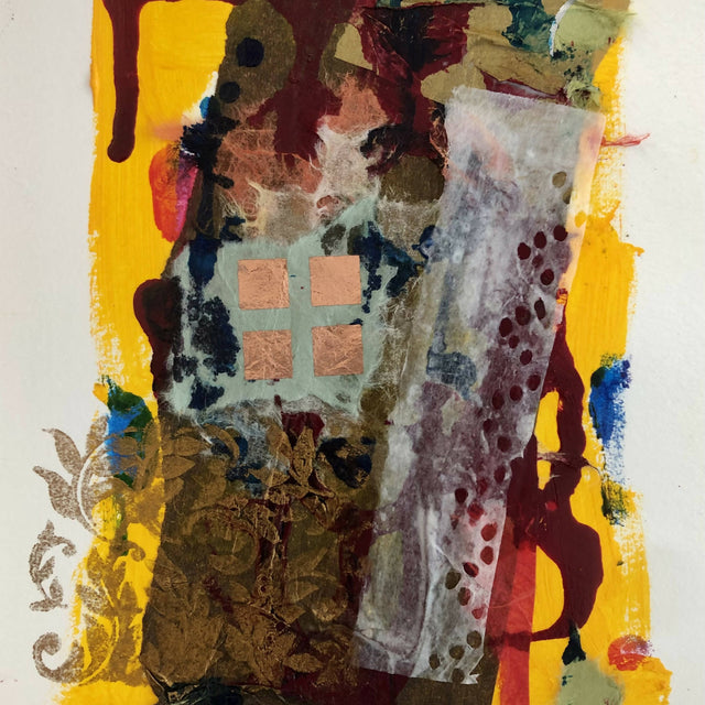 Abstract collage: Golden Bronze IMG 3709