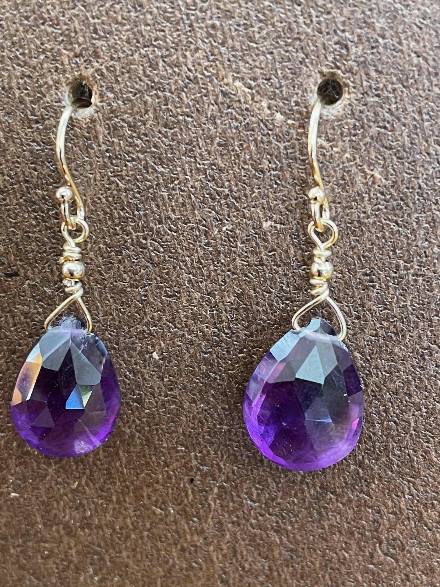 Drops of Goodness - Gemstone Earrings in gold - DOGERG