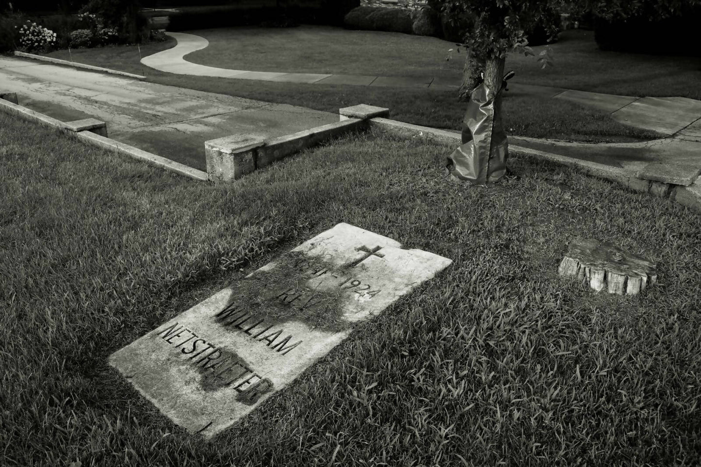 Untitled (St. Joseph Cemetery, Wilmette, 2016)