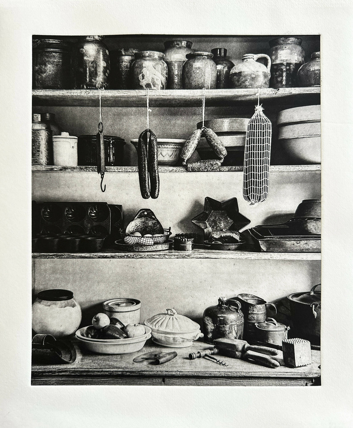 “Pantry” Photopolymer Gravure Print