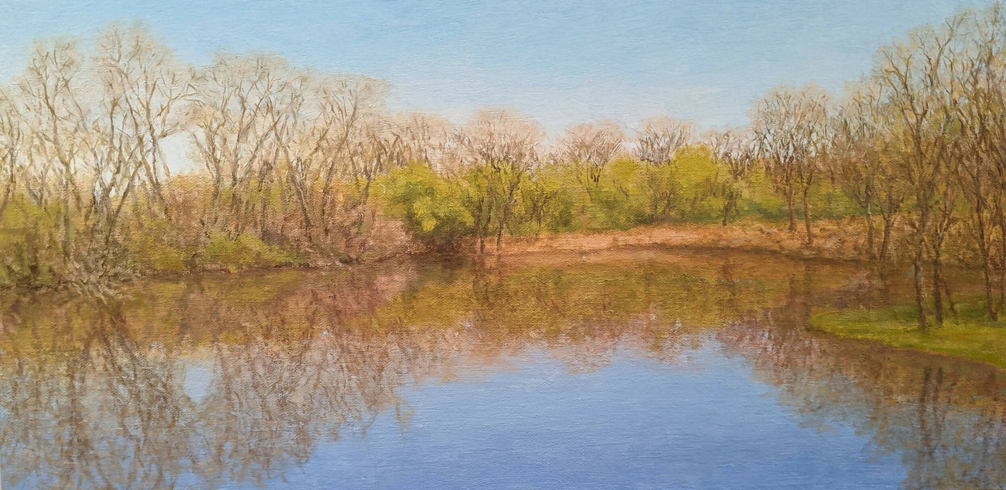 Lagoon Spring Rebirth 10" x 20"